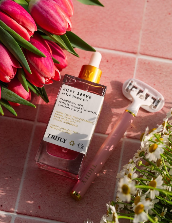 ACEITE TRULY Original✨  Aclara y unifica ,El afeitado perfecto.