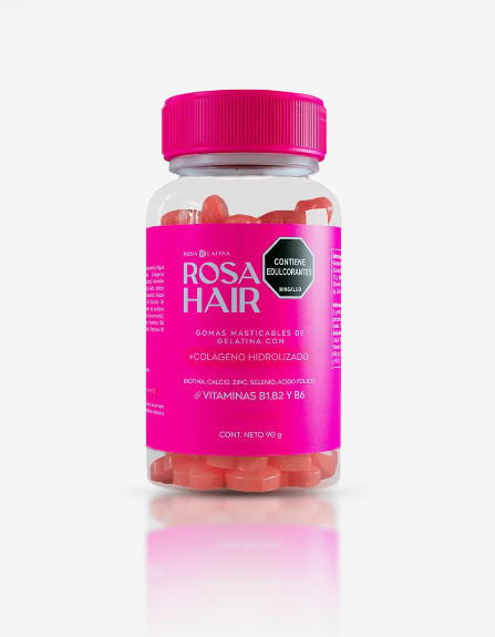 Salud capilar con la Biotina Rosa hair.