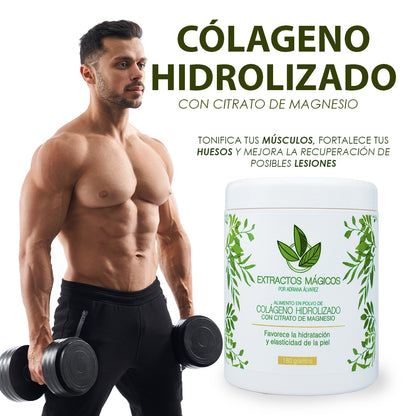 Extractos de colágeno con magnesio.