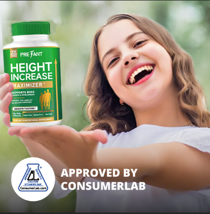 Estimula la hormona del crecimiento con Height increase.