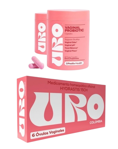 Salud Interna & Externa con Óvulos y capsulas Uro.