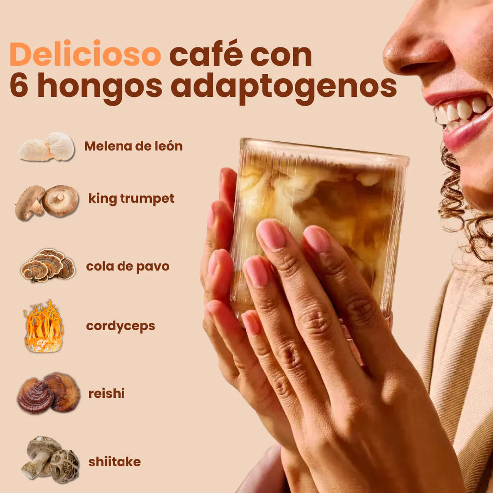 Eleva tu energía con Ryze - Café con hongos