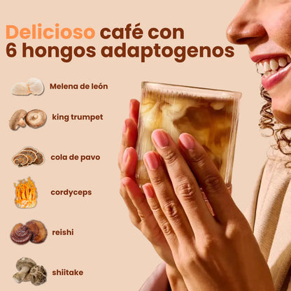 Eleva tu energía con Ryze - Café con hongos