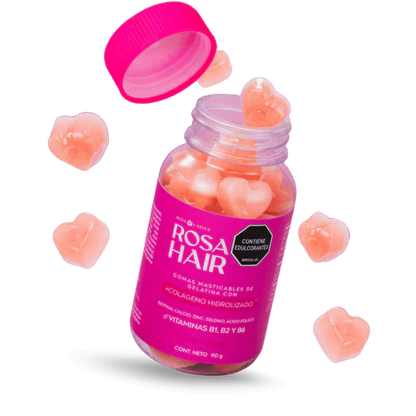 Salud capilar con la Biotina Rosa hair.