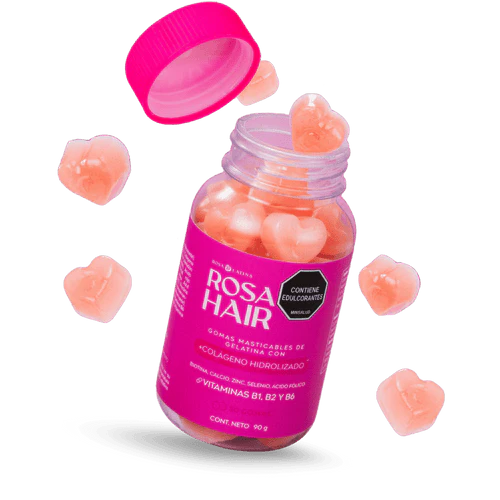 Salud capilar con la Biotina Rosa hair.