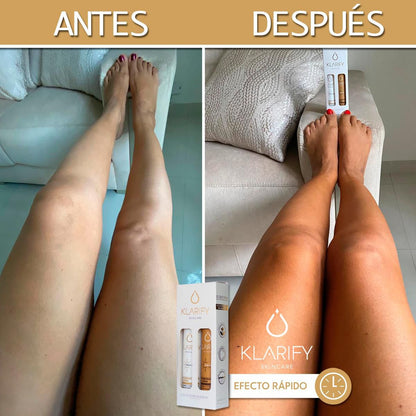 ¡Autobronceador Klarify! Un color canela sin dañarnos la piel.