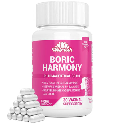 Usa Óvulos con boric harmony.