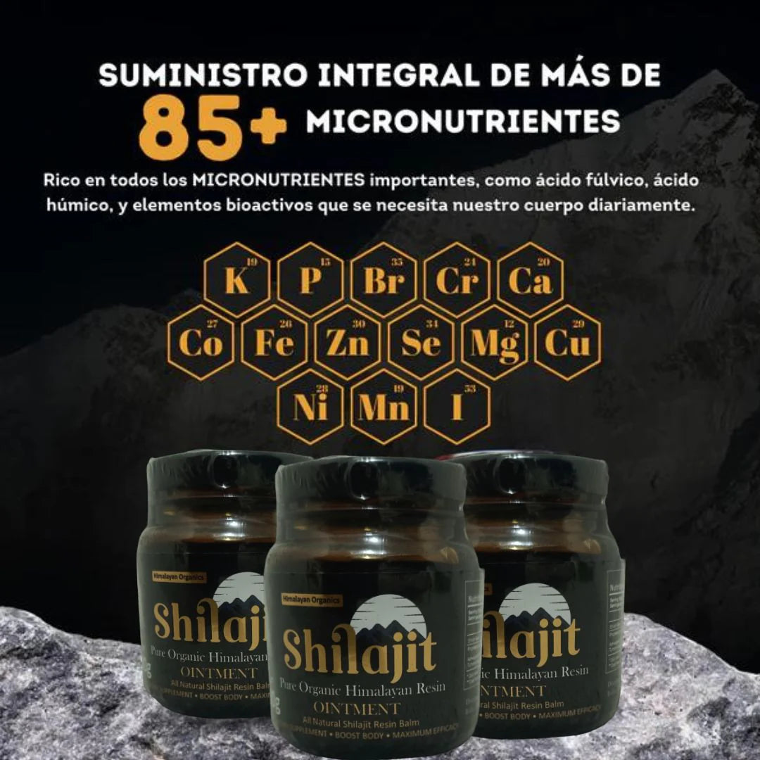 Shilajit Original !Renueva tu energía y vitalidad!
