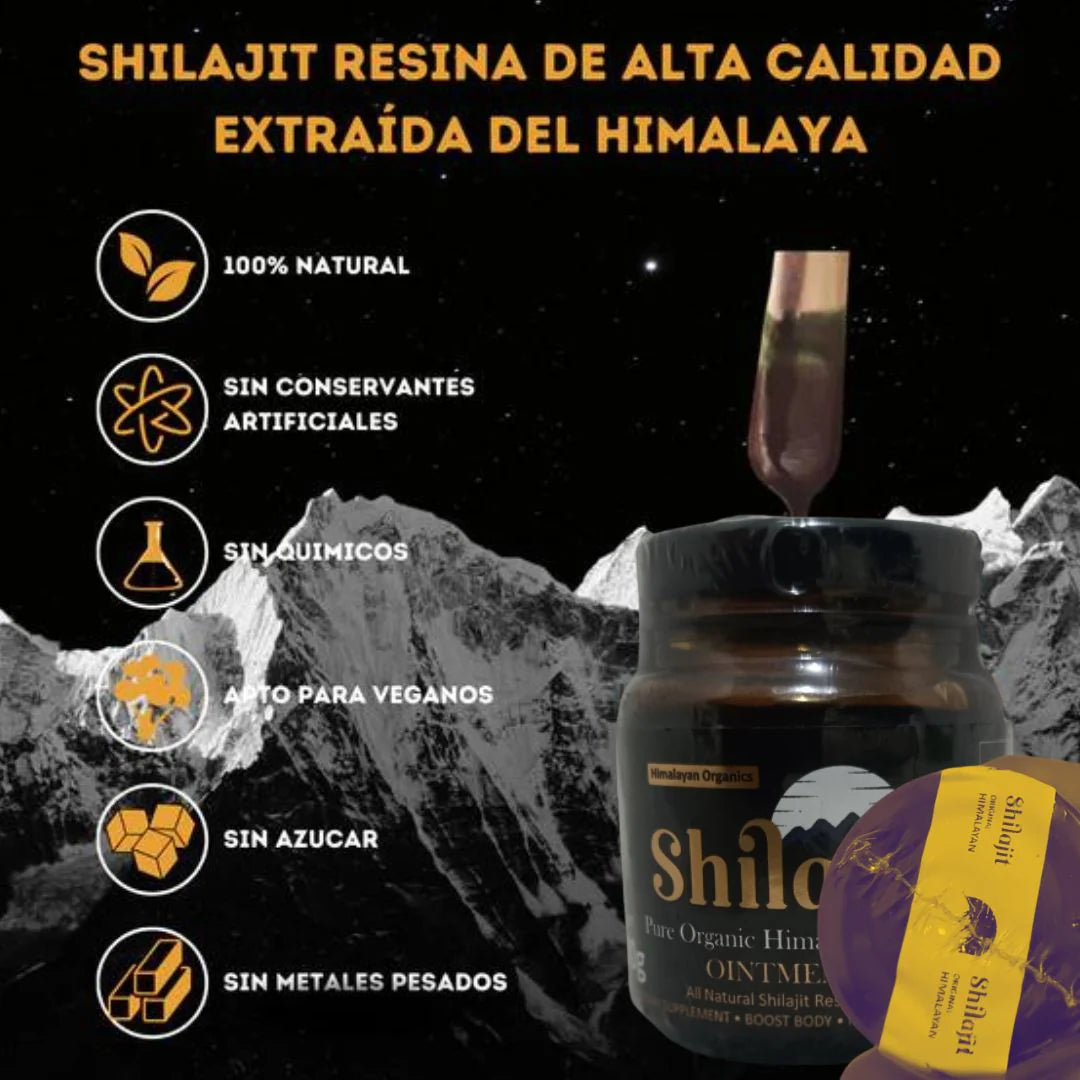 Shilajit Original !Renueva tu energía y vitalidad!