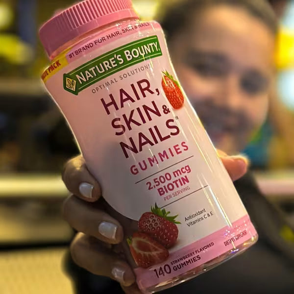 Hair Skin Nails Gummies.