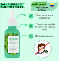 Elimina el mal aliento con Breatfy